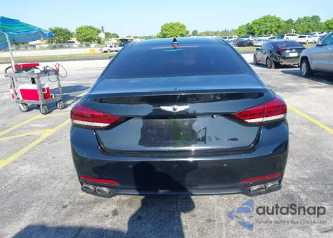 2015 Hyundai Genesis 5.0 from USA, damaged, VIN KMHGN4JF6FU041921